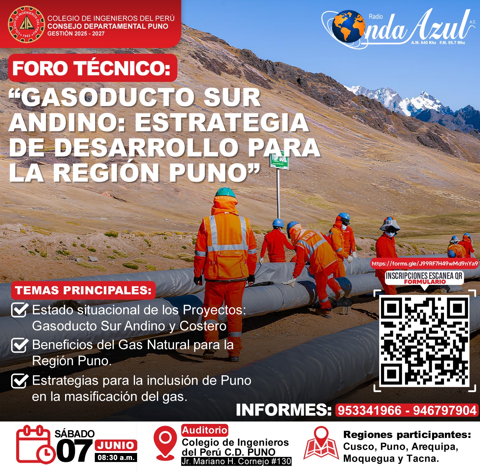 Banner del evento