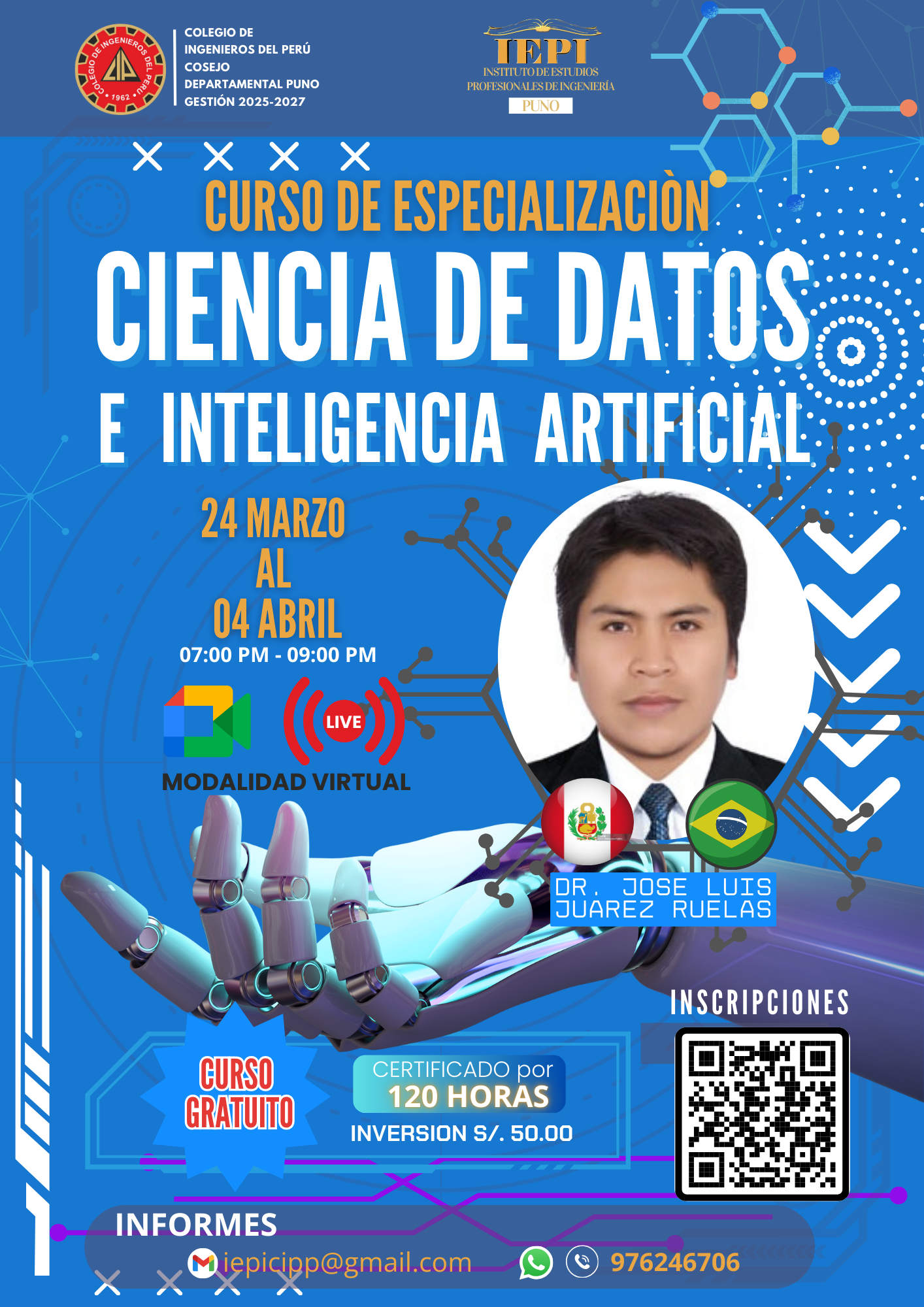 Banner del evento