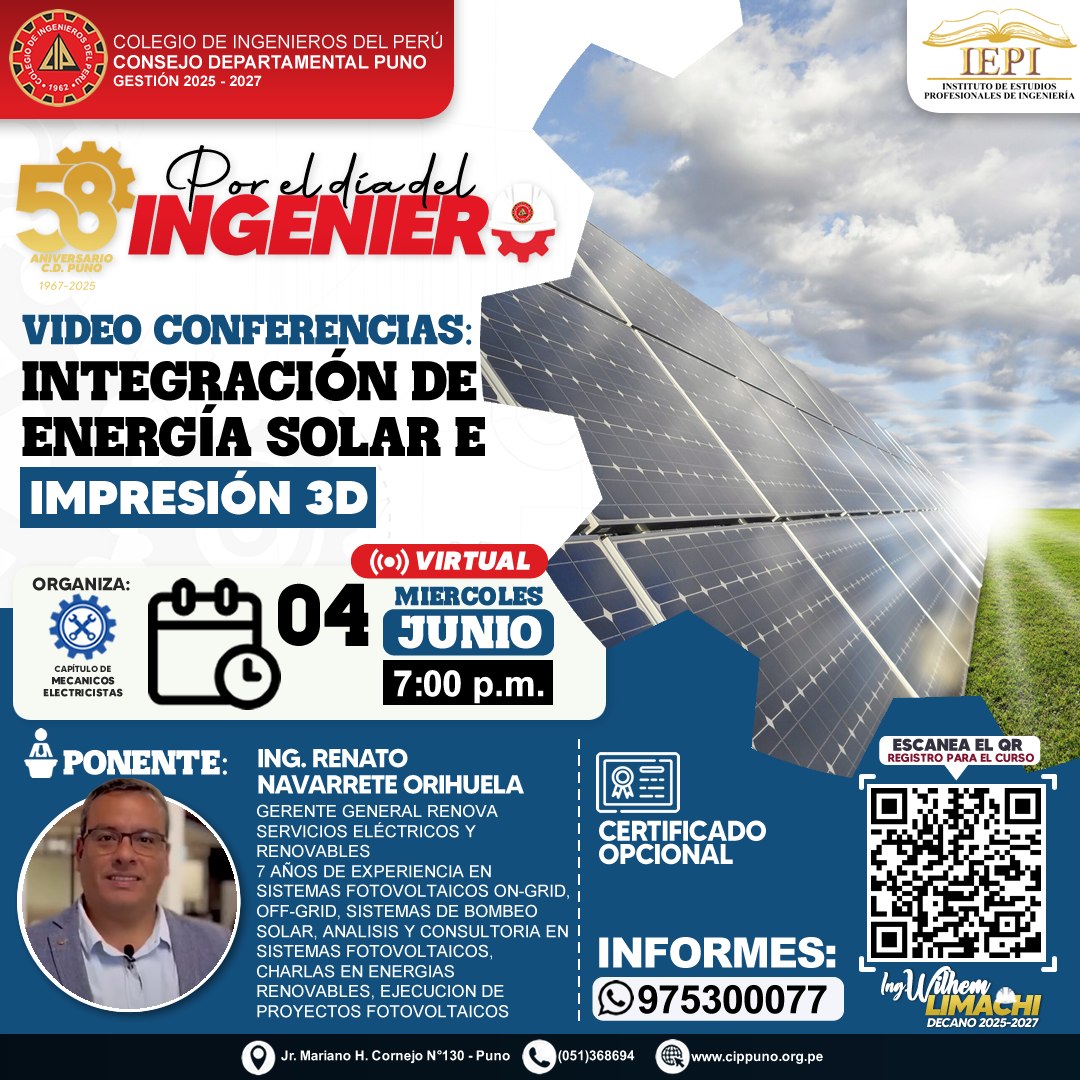 Banner del evento