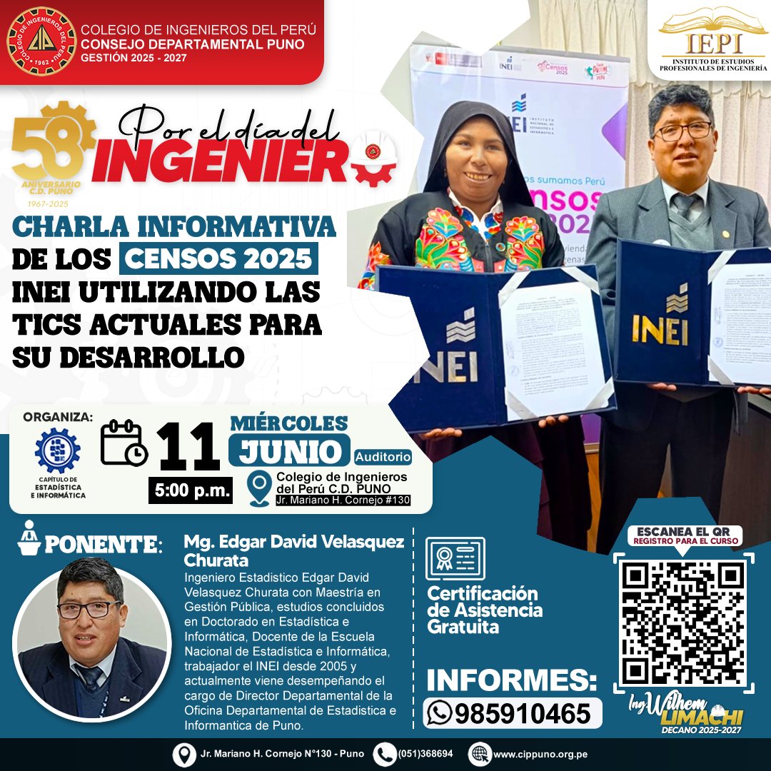 Banner del evento